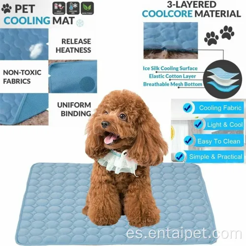 Rolante de perros Summer Cool Bed Mat de hielo